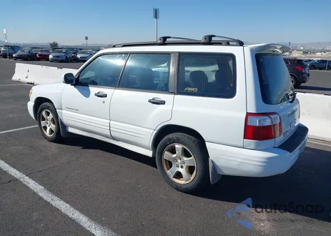 2001 Subaru Forester S from USA, damaged, VIN JF1SF65661H735467